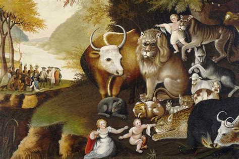  The Peaceable Kingdom - Eine Vision von Harmonie zwischen Mensch und Tier!